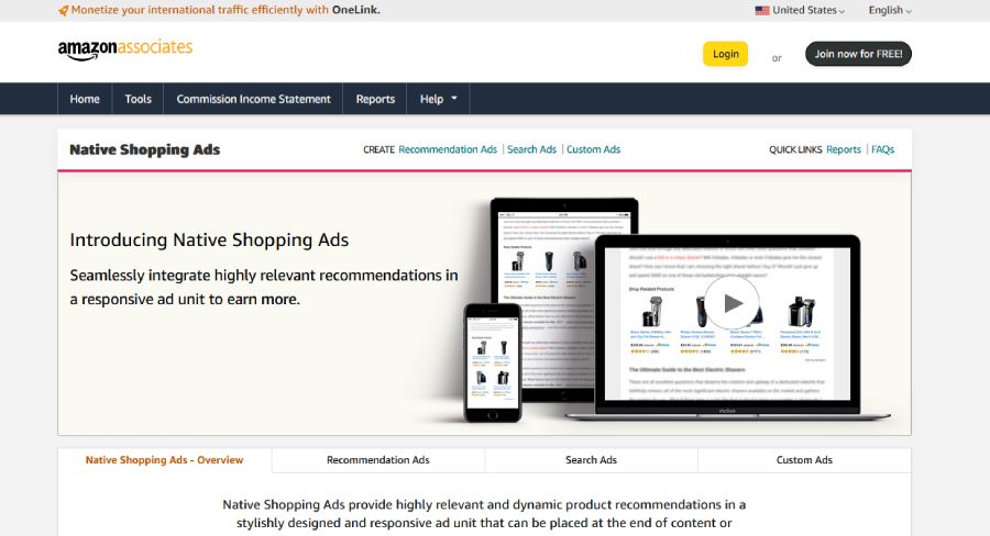 amazon native shopping ads